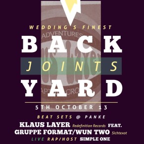 BACKYARD JOINTS - Klaus Layer Record Release Party BACKYARD JOINTS - Klaus Layer Record Release Party