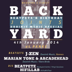 BACKYARD JOINTS - Dooinit Music Label Night & Birthday Special BACKYARD JOINTS - Dooinit Music Label Night & Birthday Special