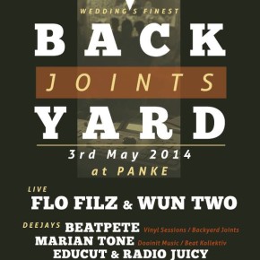 BACKYARD JOINTS Presents: Wun Two & FloFilz @ Panke (Berlin) BACKYARD JOINTS Presents: Wun Two & FloFilz @ Panke (Berlin)