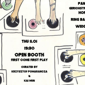 OPEN Booth: First Come First Play OPEN Booth: First Come First Play