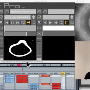 Live video mixing with Ableton Live & AVmixer at AUGB Live video mixing with Ableton Live & AVmixer at AUGB