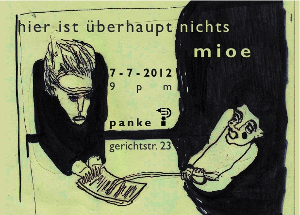 hier ist überhaupt nichts mioe