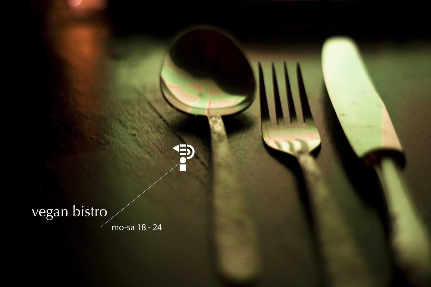Vegan bistro menu of the week
