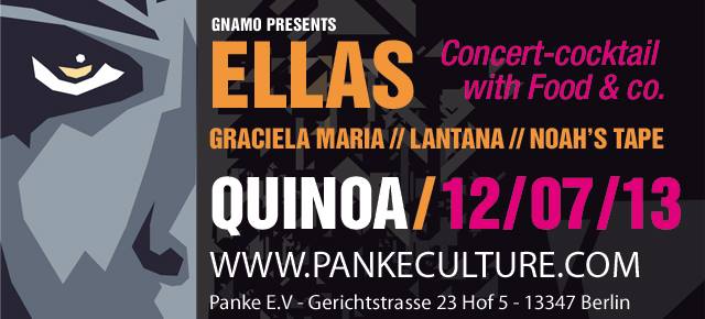 ELLAS, concert-cocktail with food & co