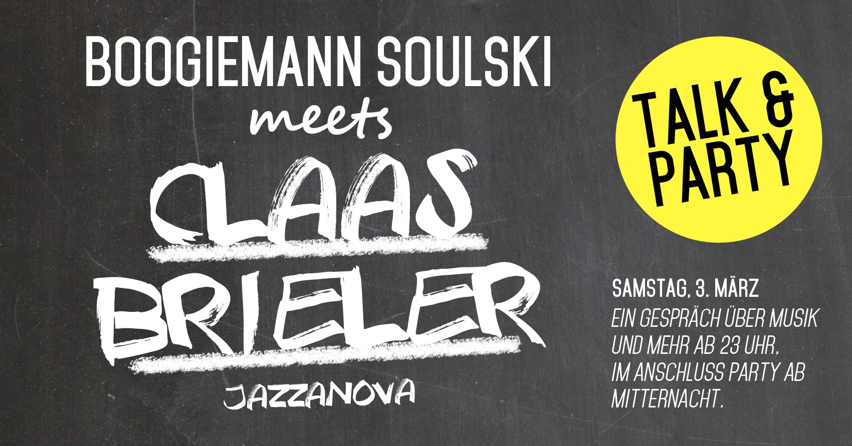 Boogiemann Soulski meets Claas Brieler