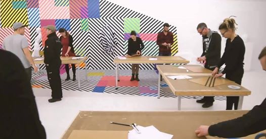 Tape art workshop