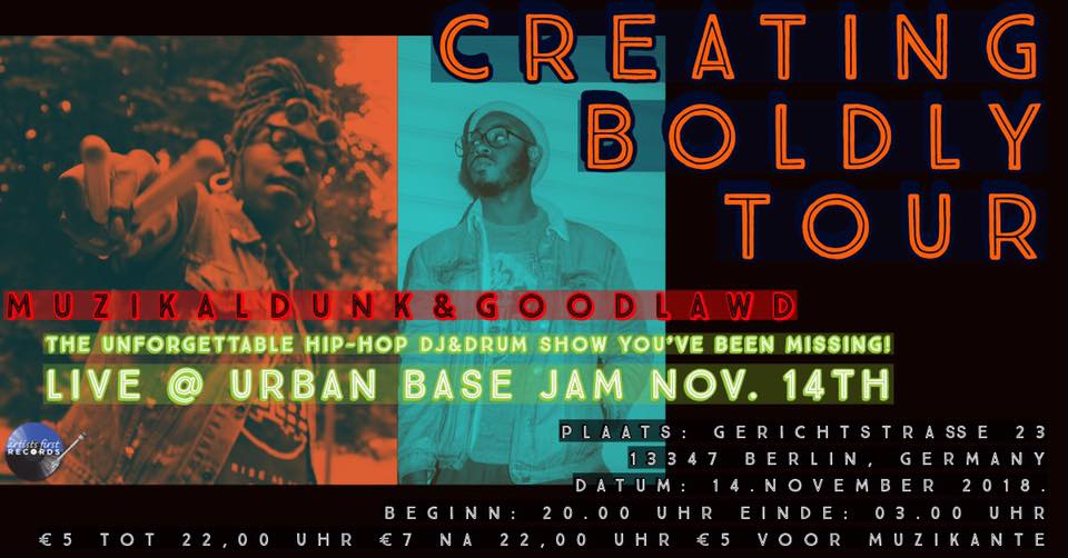 Urban Base Jam R&B Session Feat. Muzikaldunk & GoodLawd