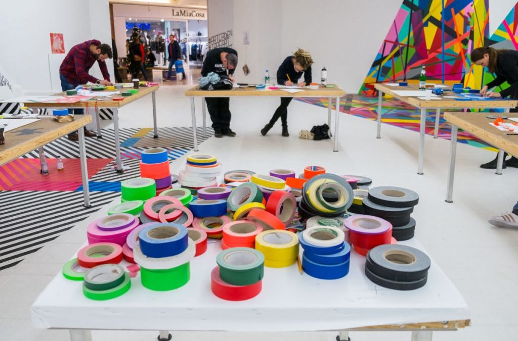 Tape Art Workshop in Berlin: Create your own Tape Artwork!