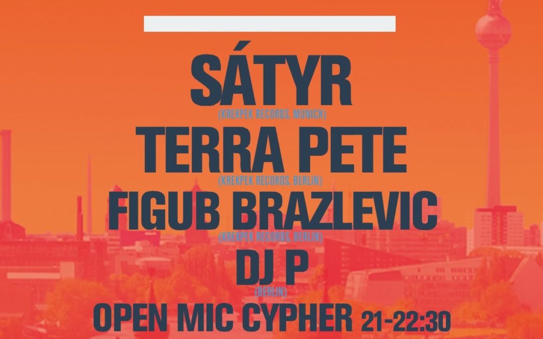 EWS #066 Sátyr, Terra Pete, DJ P, Figub Brazlevic & Open-MIC Cypher
