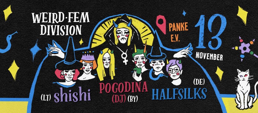shishi + Halfsilks + DJ Pogodina