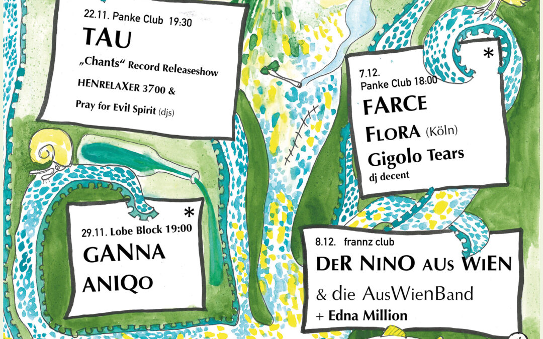Farce + Gigolo Tears + Flora + decent (dj)