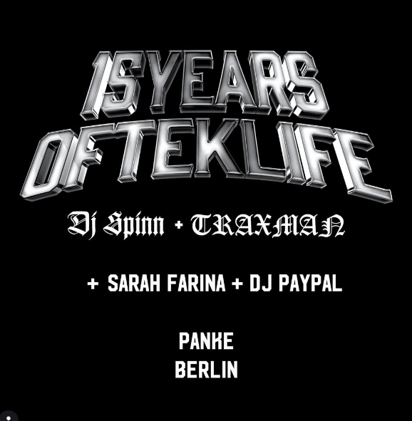 15 YEARS OF TEKLIFE AT PANKE CULTURE