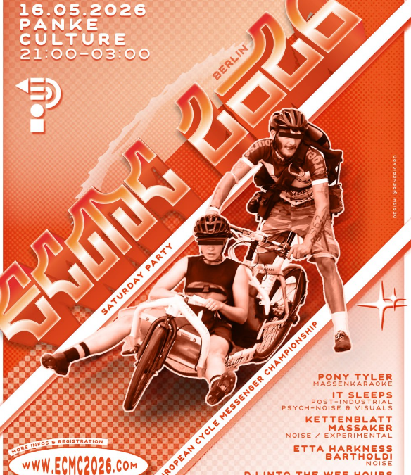 EUROPEAN CYCLE MESSENGER CHAMPIONSHIP 2026 – Party